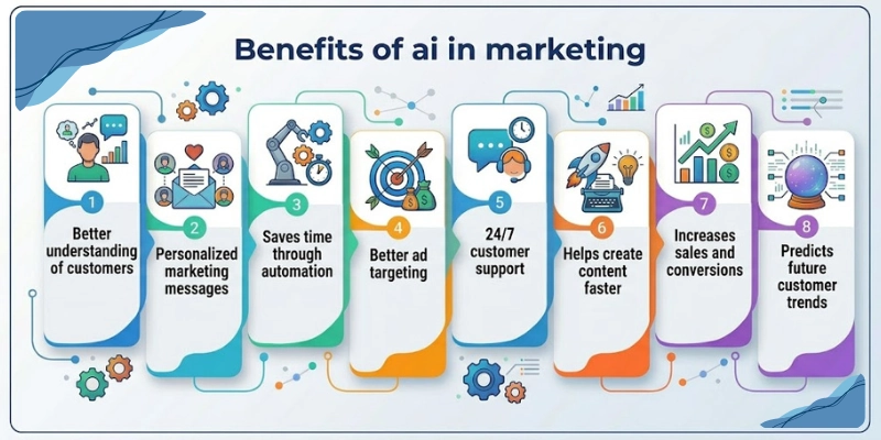 advantages of ai in marketing