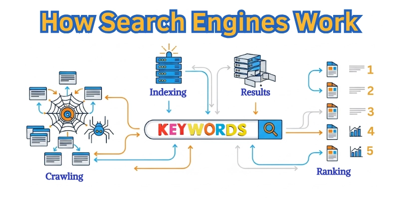 how search engines work