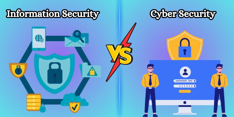 information Security vs cyber security